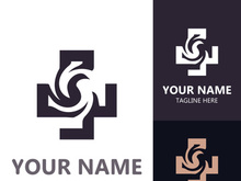 Medical  logotype health care simple modern design illustration template