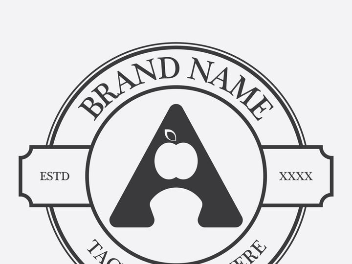 A vintage logo