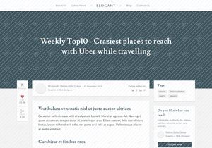 Blogant UI Kit – Amostra Gratuita