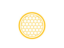 Bee icon design illustration