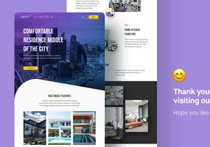 Light City - Real Estate Landing Page