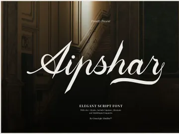 Aipshar | Elegant Script preview picture