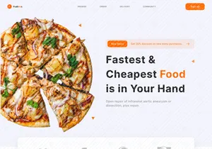 Fudiess - Página de Destino para Entrega de Comida