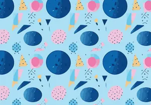 Abstract Geometric Pattern features sharp textures