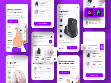 E-Commerce Mouse Store App preview picture