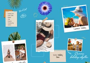 Instagram Memories Moodboard | Summer | Puzzle
