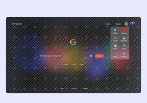 Google Browser Redesign Template