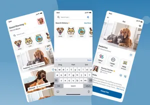 Pet App UI Kit.