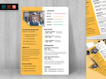 Resume CV Template-27 preview picture