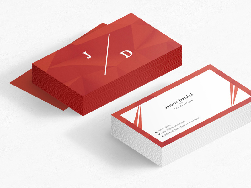 Creative Minimal Business Card