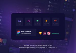Payou digital wallet app Dark UI kit