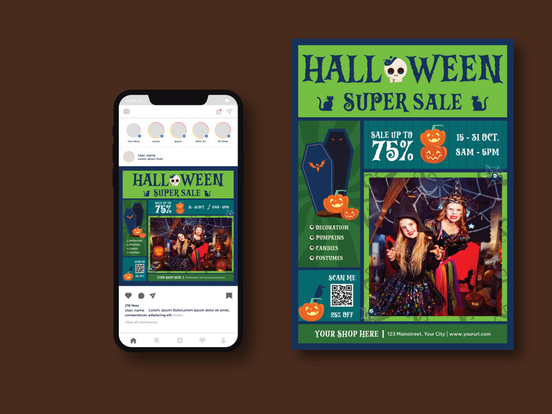 Halloween Sales Flyer