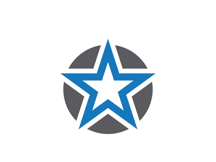 Star Logo Template icon illustration design