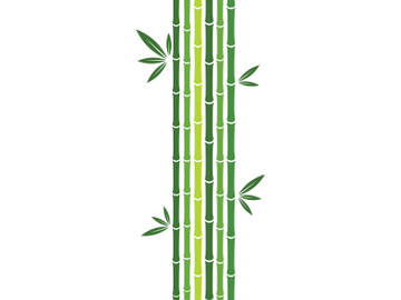 Bamboo vector icon illustration preview picture