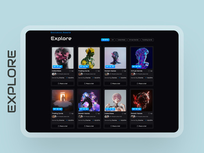 EXEON -NFT Marketplace template