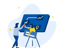 Business Plan Illustration concept