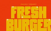 Fresh Burger - Modern Display Font