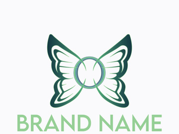 Butterfly logo design preview picture