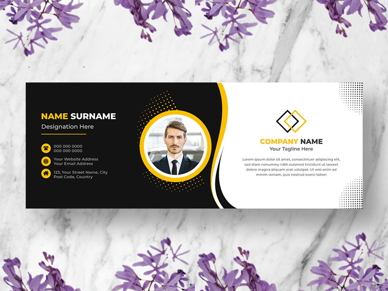 Corporate Email Signature Template Ver-4