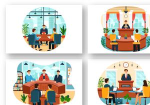 8 City Council Meeting Illustration