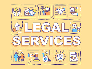 Legal services word concepts banner preview picture