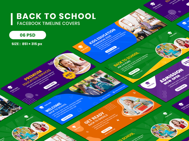 Back to School Facebook Timeline Covers