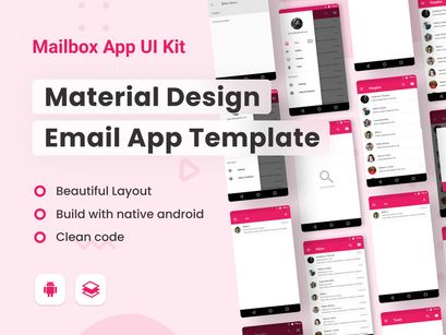 Mailbox App - Android UI Template