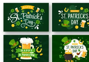 14 Happy St Patrick's Day Illustration