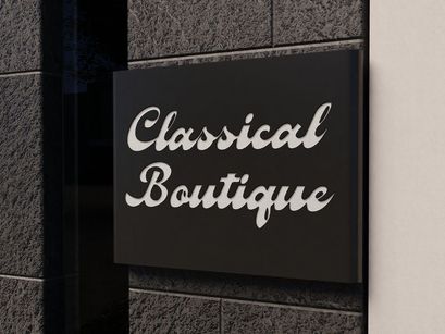 Signage Heritage | Vintage Bold Script