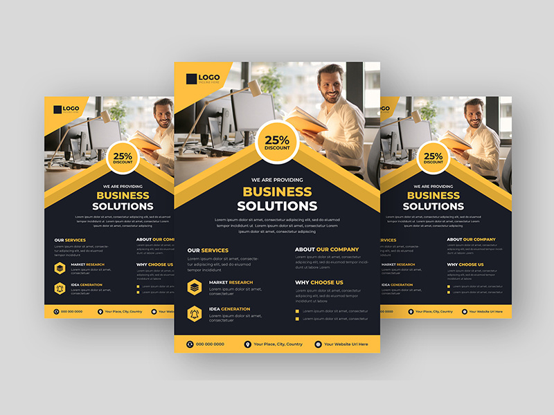 Business Marketing Agency Flyer template Ver-11