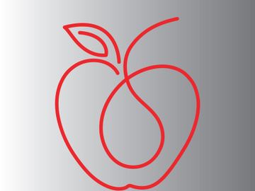 Apple logo design preview picture