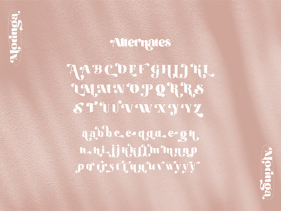 Moringa Display Font