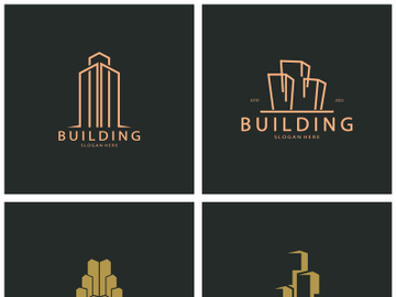 Building logo vector illustration design,Real Estate logo template, Logo symbol icon preview picture