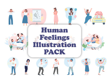 Human feelings bundle preview picture