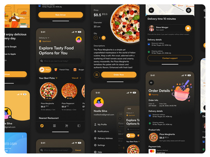 Sparkle Foodies - Food UI Kits