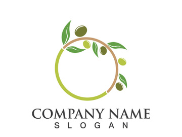 Extra virgin olive oil logo icon design vector illustration preview picture