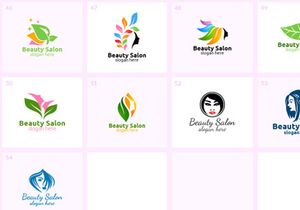 50+ Beauty Salon Logo Bundle