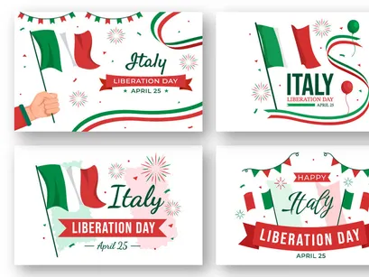 16 Italy Liberation Day Illustration