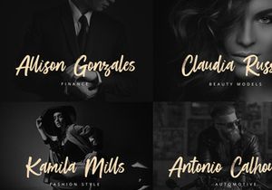 Midnight - Brush Script Font
