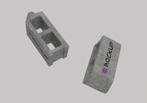 Construction Block Mockup