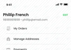 Comida Food App UI Kit
