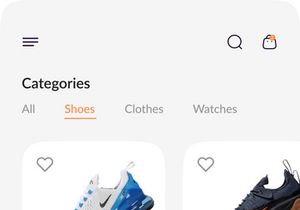 E-commerce App Design