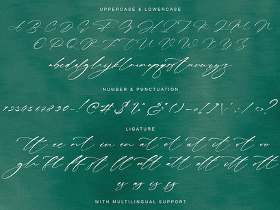 Fathony King - Signature Font