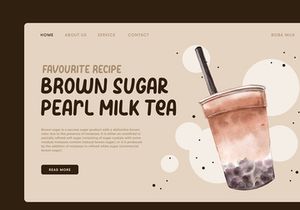 Boba Milk - Sweet & Rounded