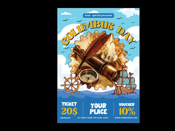 Columbus Day Flyer