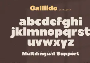 Callido - Sans Serif Font
