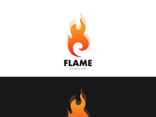 Fire flame vector illustration design