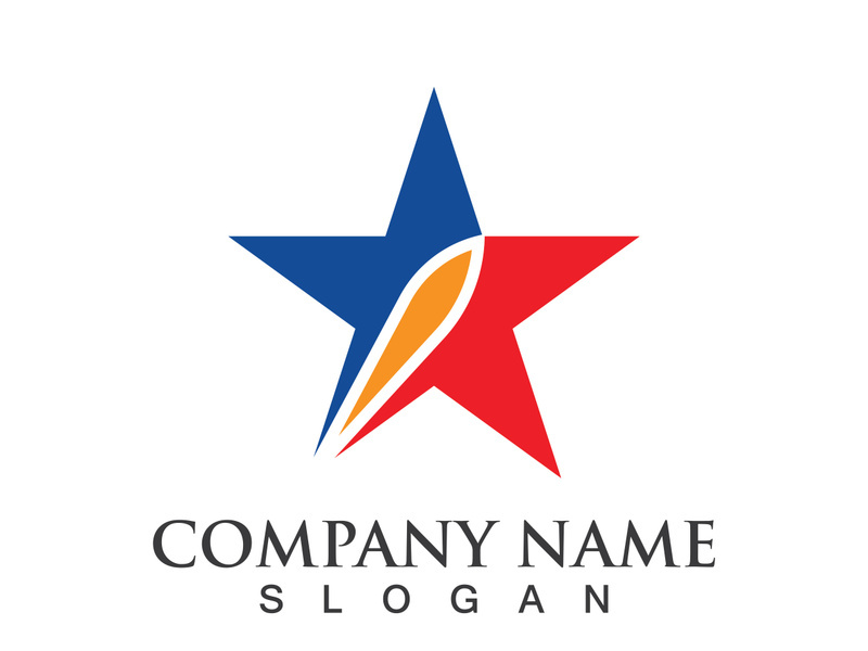 star vector icon illustration design template