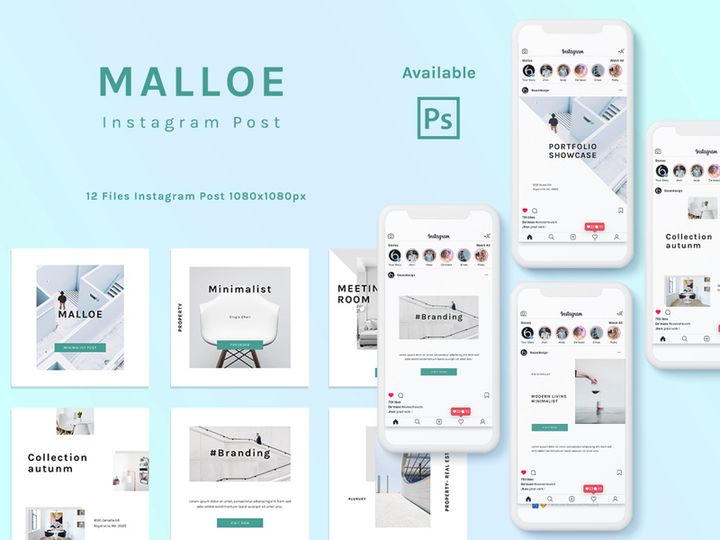 Instagram Template - Malloe Post