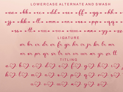 lovebird - Modern Script Font